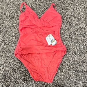 Tommy Bahama Coral One-Piece Swimsuit